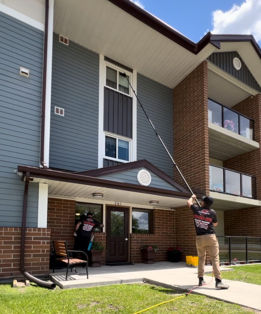 Apartment Complex Pressure Washing Winnipeg